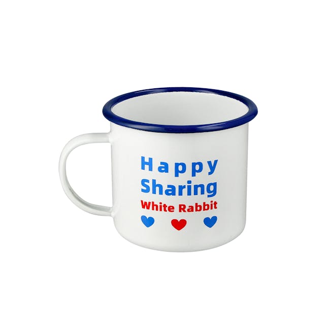 White Rabbit Enamelled Cup - 3