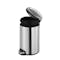 EKO Maggey Round Stainless Steel Step Bin With Soft Closing Lid (2 Sizes) - 1