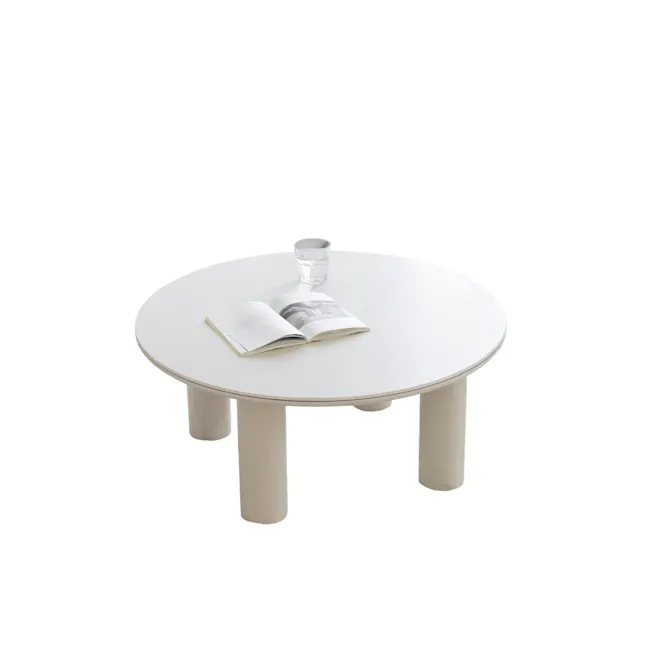 Lato Round Coffee Table 1.2m (Sintered Stone) - 1