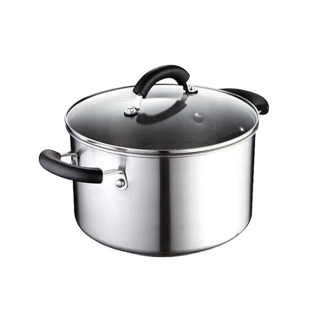 Meyer Centennial IH Stainless Steel Stockpot with Glass Lid (4 Sizes) - 0