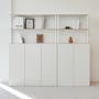Nowa Bookshelf 1.2m - White, Oak - 3