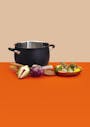 Meyer Accent Series Stainless Steel Stockpot with Lid - 24cm|6.2L - 4