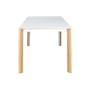 Nelson Dining Table 1.6m - White Marble (Sintered Stone) - 2