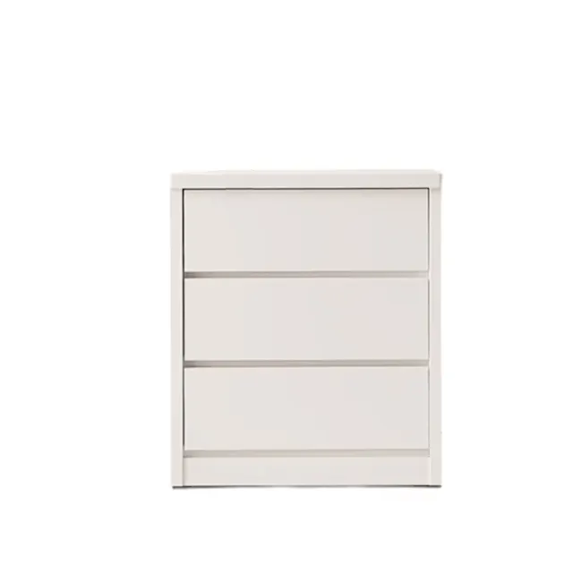 (As-is) Kye 3 Drawer Chest 0.8m - White - 1