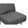 (As-is) Nara Armless Sofa - Grey - 12