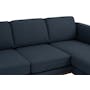 Carter L-Shaped Sofa - Cocoa, Navy (Fabric) - 12