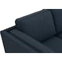 Carter L-Shaped Sofa - Cocoa, Navy (Fabric) - 11