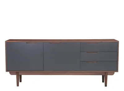 Larisa Sideboard 1.8m - Walnut, Grey