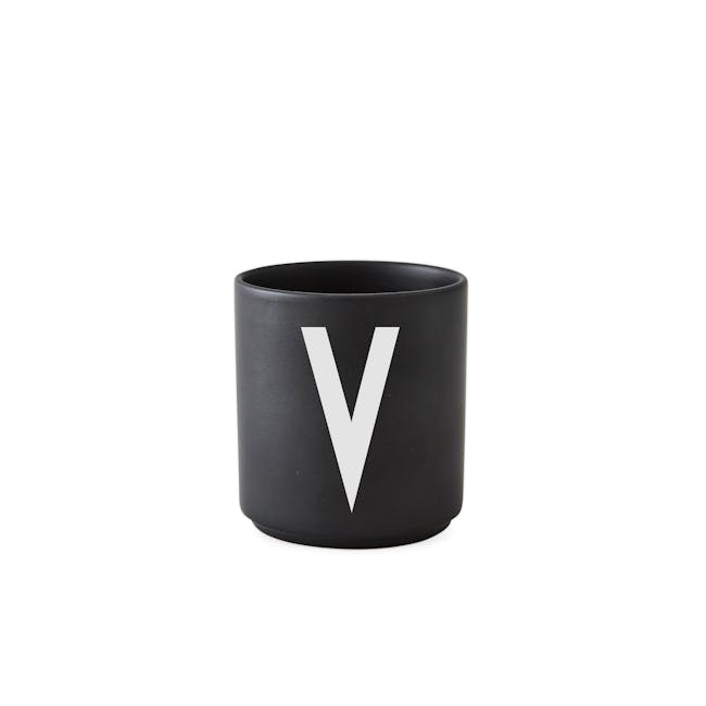 Personal Porcelain Cup (U-Z) - Black - 2