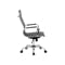 Elias High Back Office Chair - Black (PU) - 5