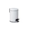 Tatay Nordic Stainless Steel Dustbin 3L - White