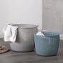 Margo Laundry Basket - Blue - 4