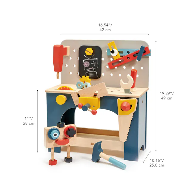 Tender Leaf Table Top Tool Bench - 6