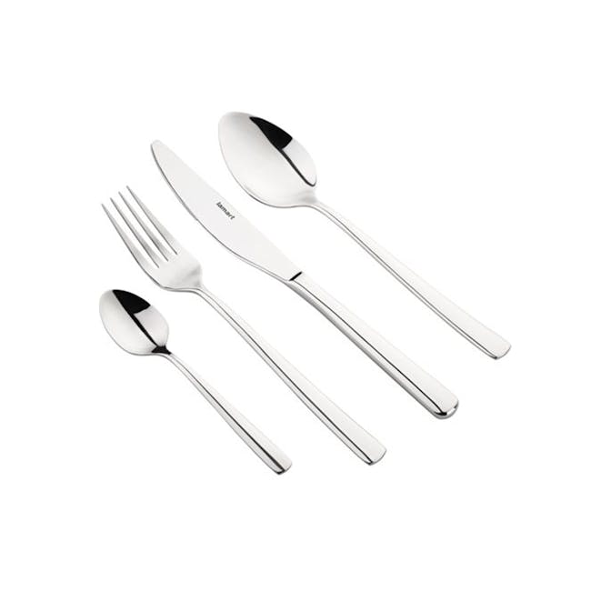 Lamart Stainless Steel 24-Pc Cutlery Set - Emma - 0