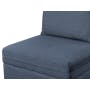 Cameron 4 Seater Sectional Storage Sofa - Denim - 26