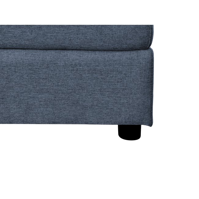 Cameron 4 Seater Sectional Storage Sofa - Denim - 27