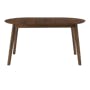 (As-is) Werner Oval Extendable Dining Table 1.5m-2m - Walnut - 9 - 0