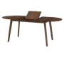 (As-is) Werner Oval Extendable Dining Table 1.5m-2m - Walnut - 9 - 10