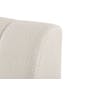Cosmo Corner Sofa Unit - White Boucle (Spill Resistant) - 5