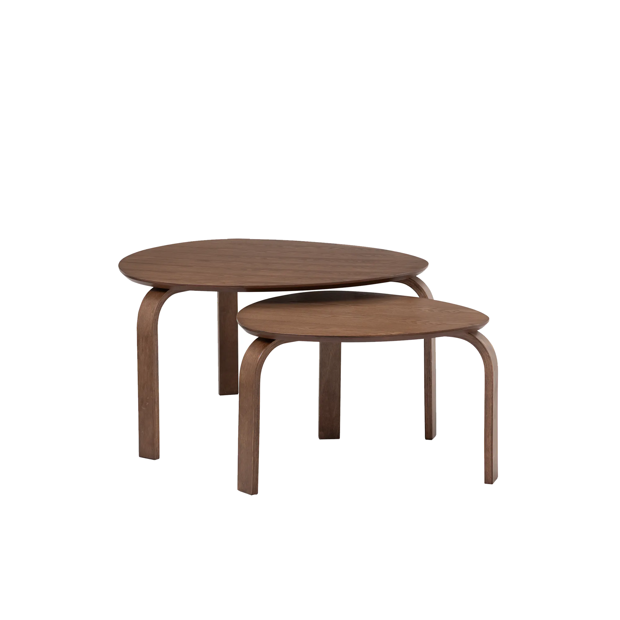(As-is) Stephanie Nesting Coffee Table - Cocoa - 4