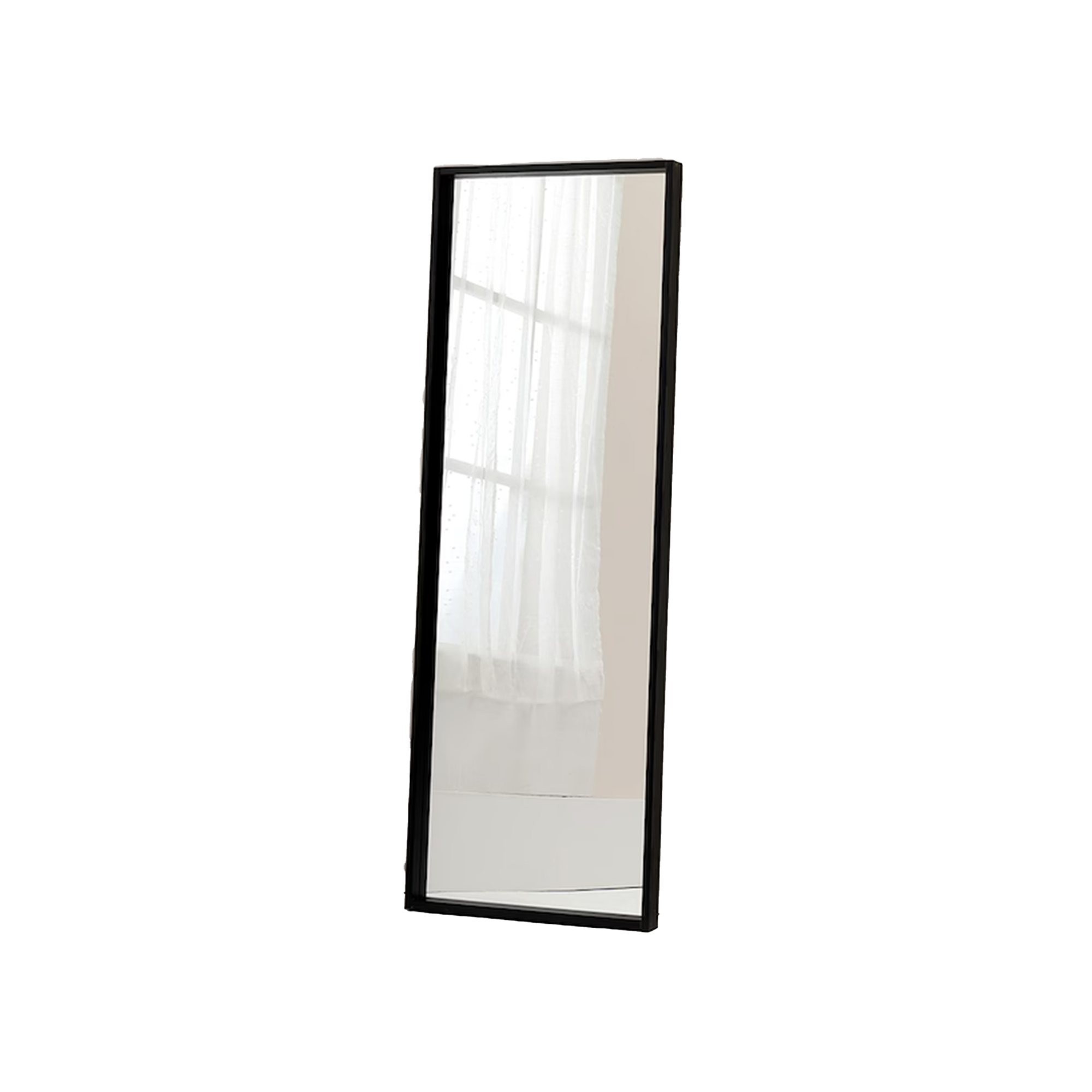 Willie Floor Standing Mirror - Black (2 Sizes)