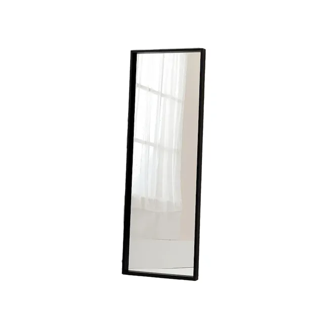 Willie Floor Standing Mirror - Black (2 Sizes) - 1