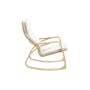 Mizuki Rocking Chair - Cotton Beige - 1