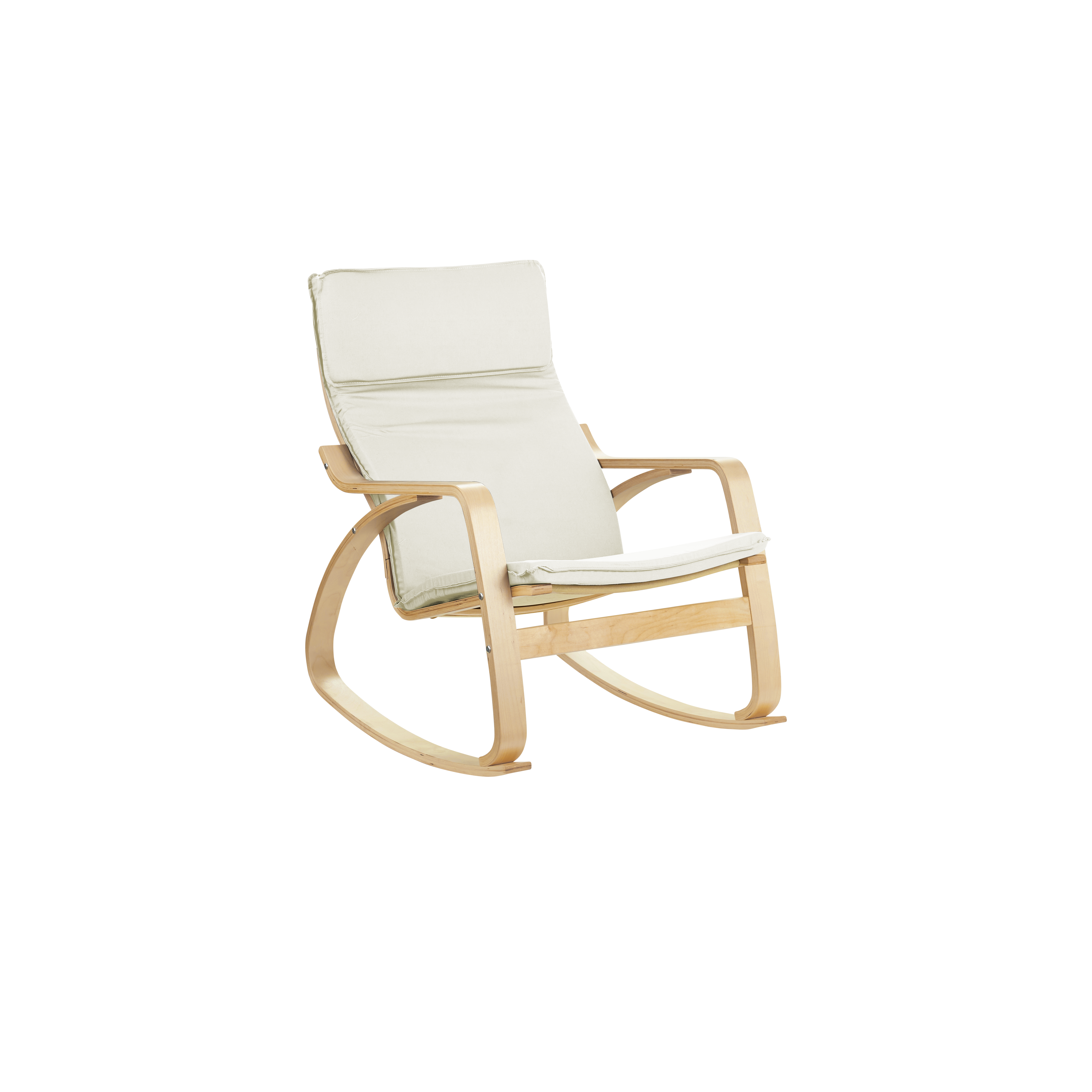 Mizuki Rocking Chair - Cotton Beige, Mizuki by HipVan | View