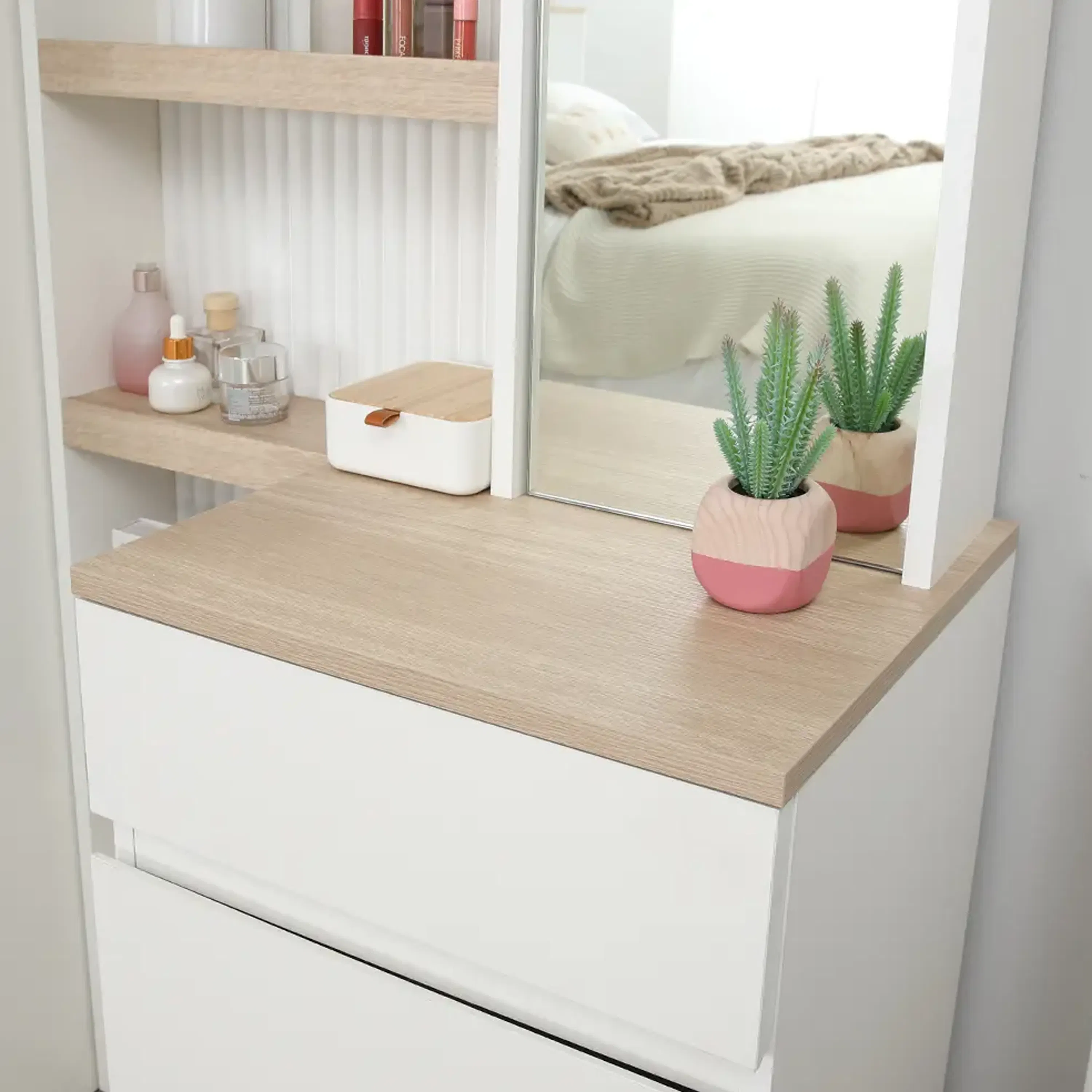 (As-is) Madeline Dressing Table - 17