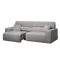 Forte 4 Seater Power Sliding Extension Sofa - Night Sky (Scratch Resistant) - Zero Wall