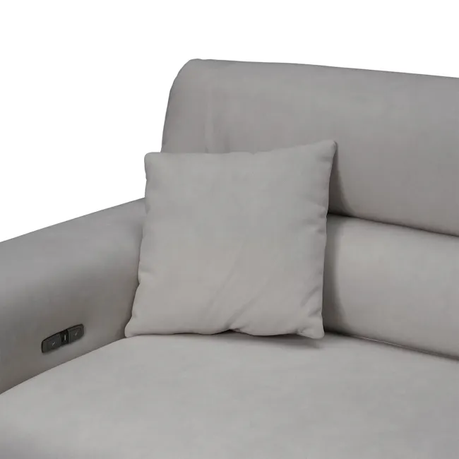 Forte 4 Seater Power Sliding Extension Sofa - Night Sky (Scratch Resistant) - Zero Wall - 8