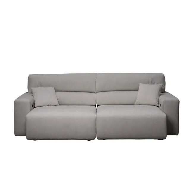Forte 4 Seater Power Sliding Extension Sofa - Night Sky (Scratch Resistant) - Zero Wall - 13