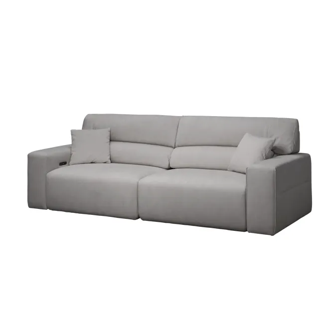 Forte 4 Seater Power Sliding Extension Sofa - Night Sky (Scratch Resistant) - Zero Wall - 15
