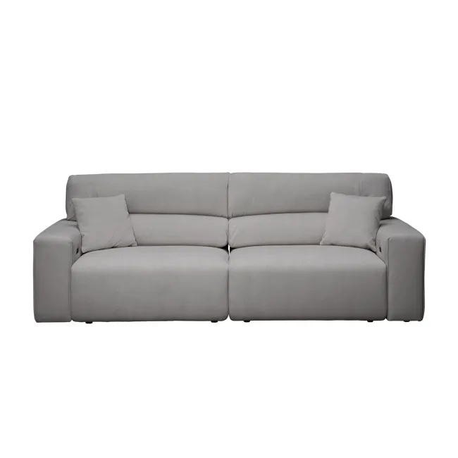 Forte 4 Seater Power Sliding Extension Sofa - Night Sky (Scratch Resistant) - Zero Wall - 12