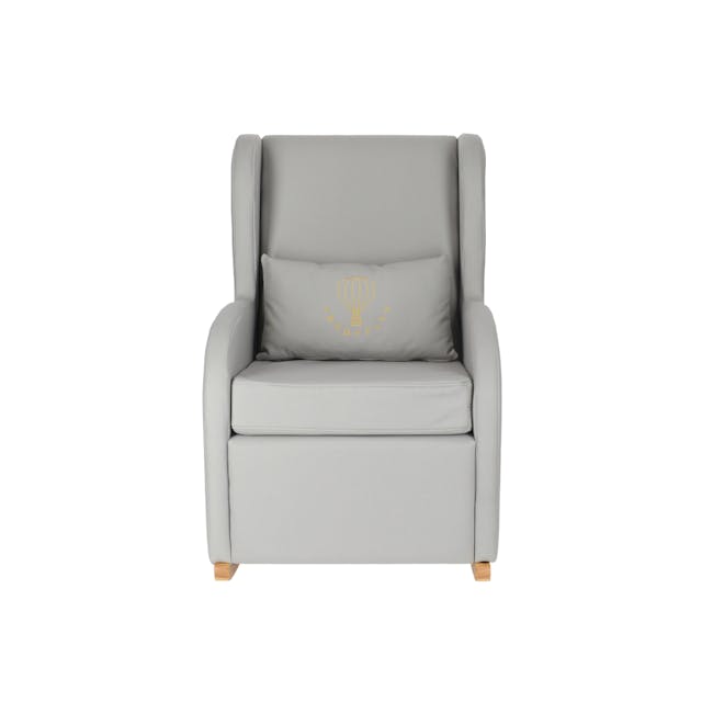 Grey baby armchair clearance