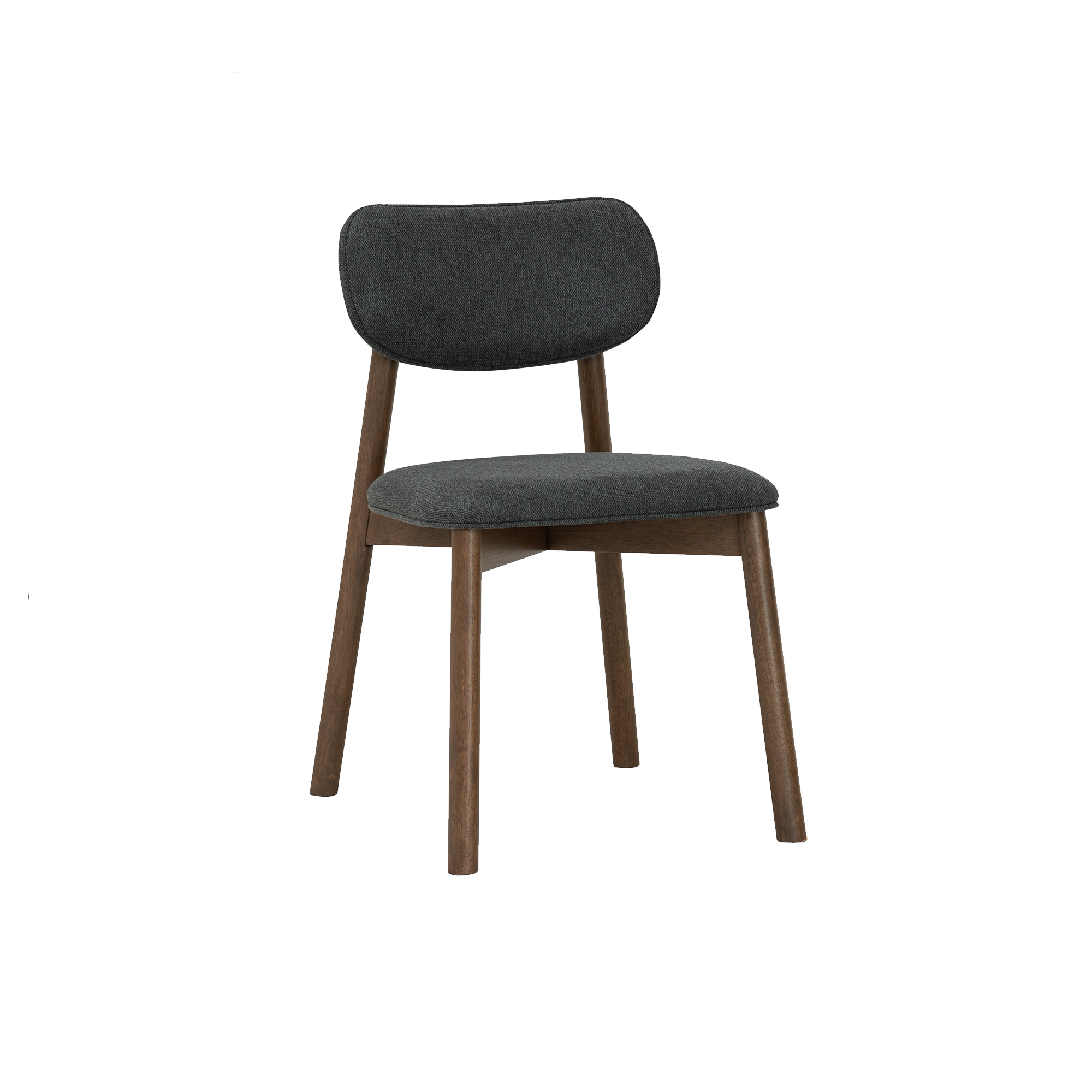 Lavon Dining Chair - Cocoa, Dark Grey