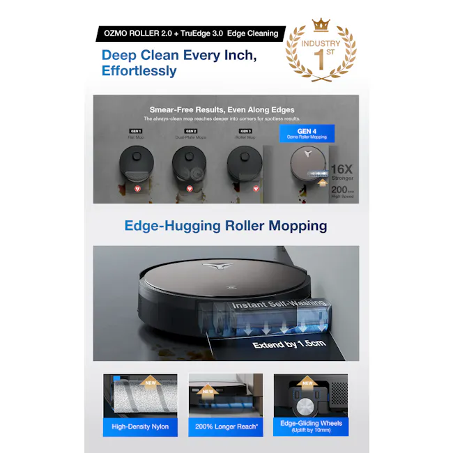 Ecovacs Deebot X11 Omni Cyclone Robot Vacuum - 18