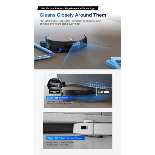 Ecovacs Deebot X11 Omni Cyclone Robot Vacuum - 20