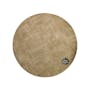 Patches Round Placemat - Brown (PVC) - 0