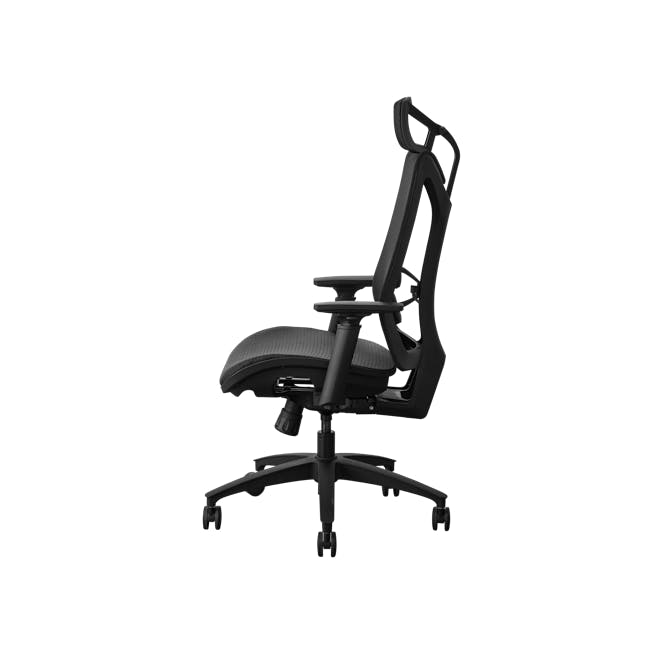 Willem Ergonomic Office Chair - Black - 2