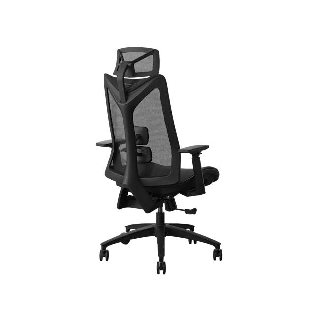 Willem Ergonomic Office Chair - Black - 3