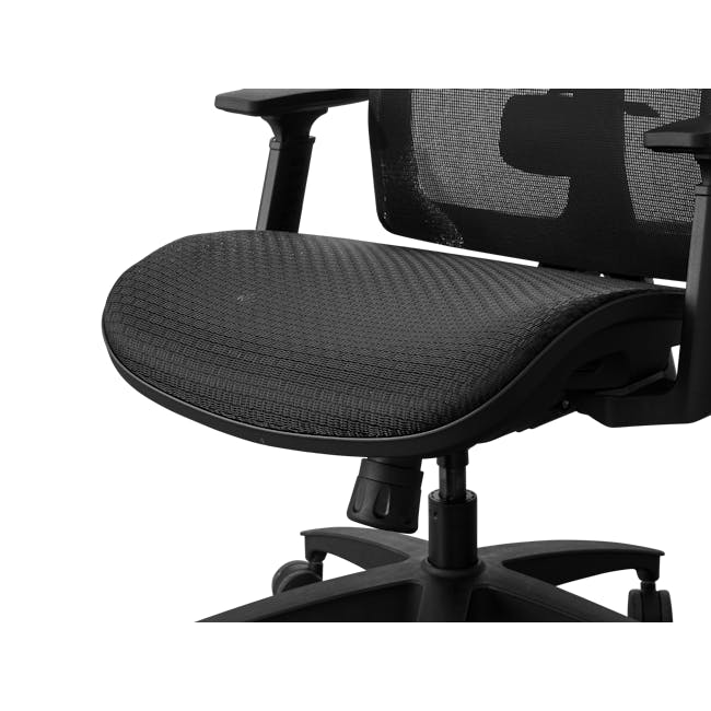 Willem Ergonomic Office Chair - Black - 4