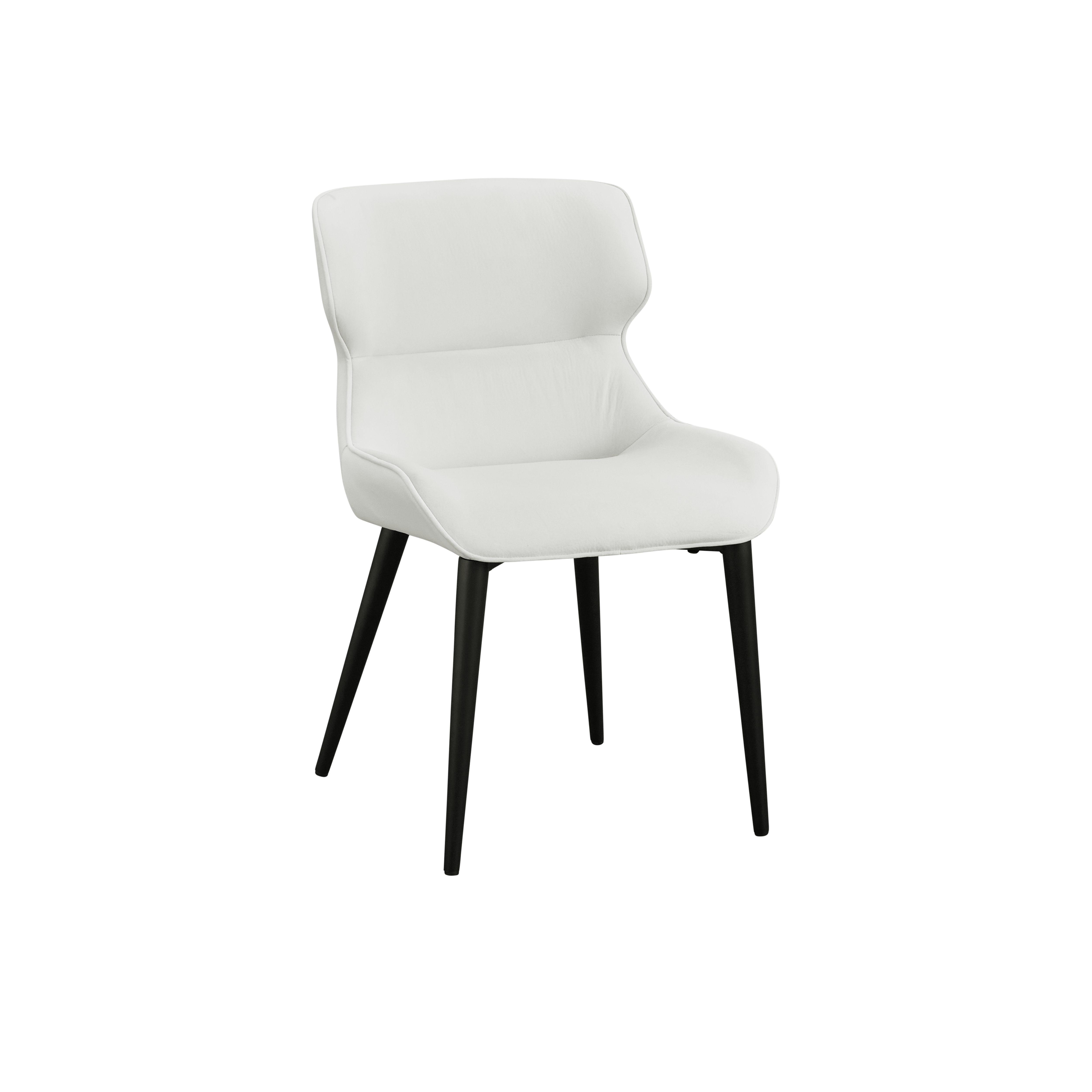 Santiago Dining Chair - Snow (Fabric)