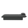 Tessa Storage Lounge Sofa Bed - Charcoal (Eco Clean Fabric) - 6