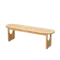 Arine Rattan Bench 1.4m - Natural