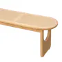 Arine Rattan Bench 1.4m - Natural - 7