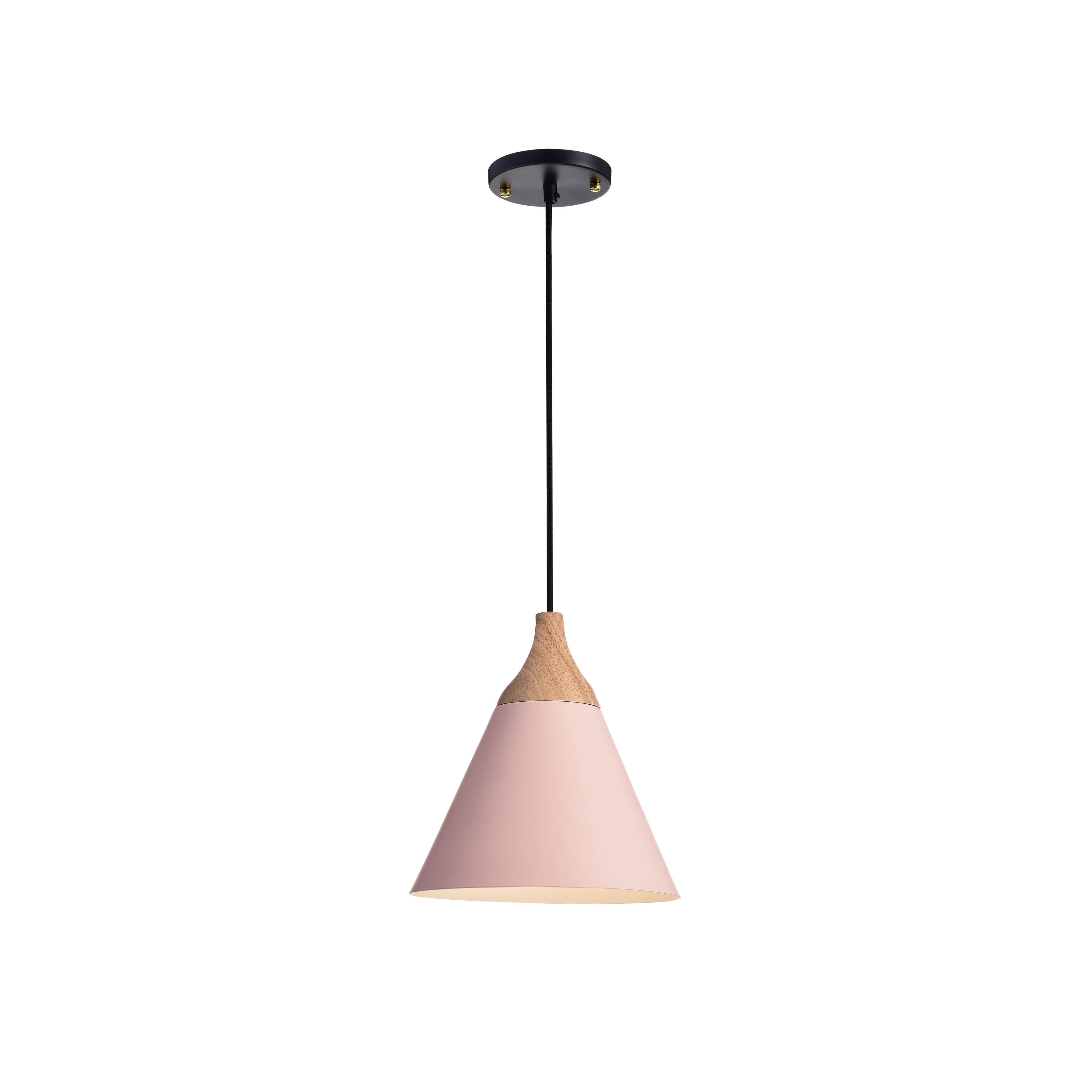 pink pendant lamp