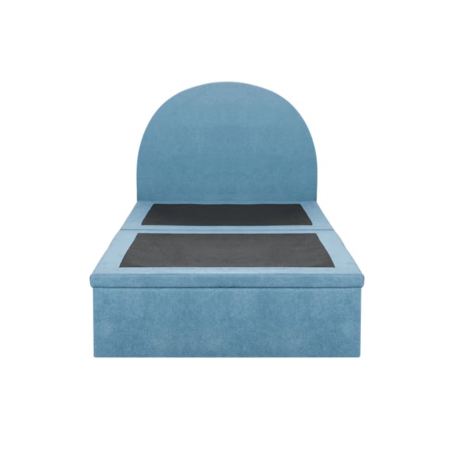 Aspen Single Storage Bed - Blue - 2