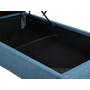 Aspen Single Storage Bed - Blue - 8