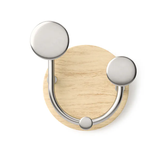 Melody Single Hook - Natural, Nickel - 7